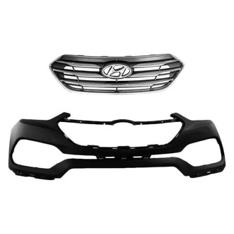 Sherman® - 2-Piece (Front Bumper Cover, Grille) (Value Line)