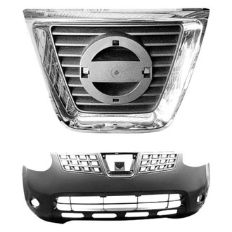 Sherman® - 2-Piece (Front Bumper Cover, Grille) (Value Line)