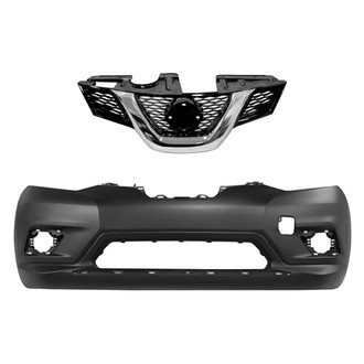 Sherman® - 2-Piece (Front Bumper Cover, Grille) (Value Line)
