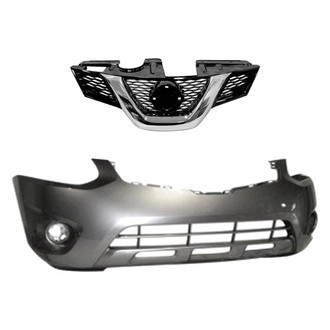 Sherman® - 2-Piece (Front Bumper Cover, Grille) (Value Line)