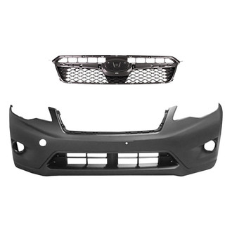 Sherman® - 2-Piece (Front Bumper Cover, Grille) (Value Line)