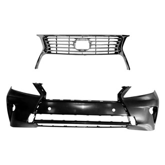 Sherman® - 2-Piece (Front Bumper Cover, Grille) (Value Line)