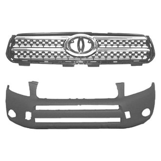 Sherman® - 2-Piece (Front Bumper Cover, Grille) (Value Line)