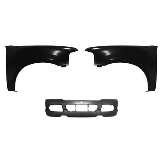 Sherman® - 3-Piece (Front Bumper Cover, Driver and Passenger Side Fender) (Value Line)