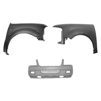 Sherman® - 3-Piece (Front Bumper Cover, Driver and Passenger Side Fender) (Value Line)