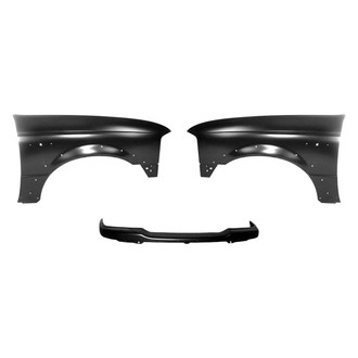 Sherman® - 3-Piece (Front Bumper Cover, Driver and Passenger Side Fender) (Value Line)