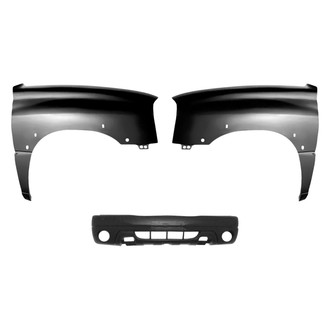 Sherman® - 3-Piece (Front Bumper Cover, Driver and Passenger Side Fender) (Value Line)