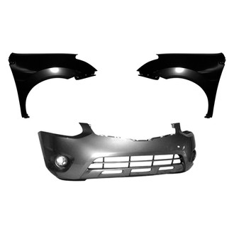 Sherman® - 3-Piece (Front Bumper Cover, Driver and Passenger Side Fender)