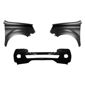 Sherman® - 3-Piece (Front Bumper Cover, Driver and Passenger Side Fender) (Value Line)