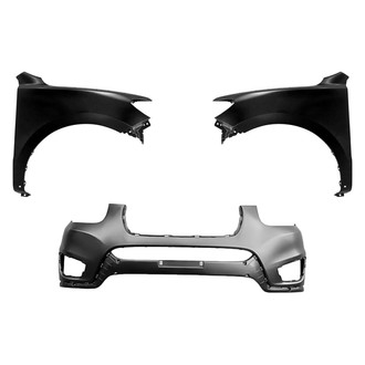 Sherman® - 3-Piece (Front Bumper Cover, Driver and Passenger Side Fender)