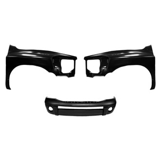 Sherman® - 3-Piece (Front Bumper Cover, Driver and Passenger Side Fender) (Value Line)