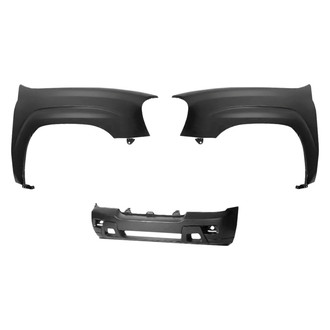 Sherman® - 3-Piece (Front Bumper Cover, Driver and Passenger Side Fender) (Value Line)