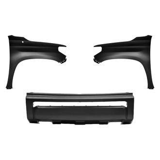 Sherman® - 3-Piece (Front Bumper Cover, Driver and Passenger Side Fender) (Value Line)
