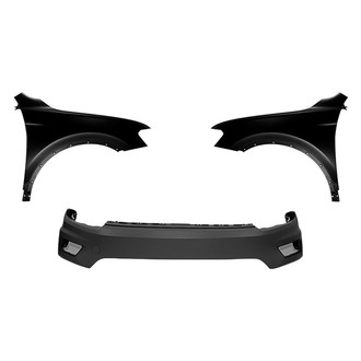 Sherman® - 3-Piece (Front Bumper Cover, Driver and Passenger Side Fender)