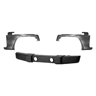 Sherman® - 3-Piece (Front Bumper Cover, Driver and Passenger Side Fender) (CAPA Certified)