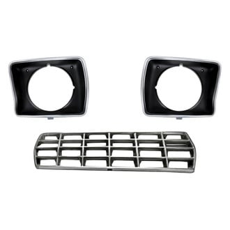Sherman® - 3-Piece (Grille, Driver and Passenger Side Headlight Bezel) (Standard Line)