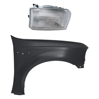 Sherman® - 2-Piece Kit (Passenger Side Headlight, Front Passenger Side Fender) (CAPA Certified)
