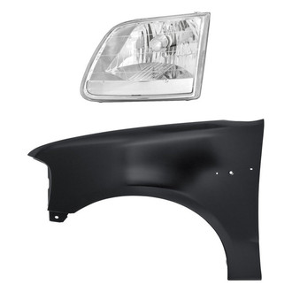 Sherman® - 2-Piece Kit (Driver Side Headlight, Front Driver Side Fender) (Standard Line)