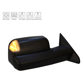 Sherman® - Passenger Side Power View Mirror (Heated, Foldaway) (Standard Line)