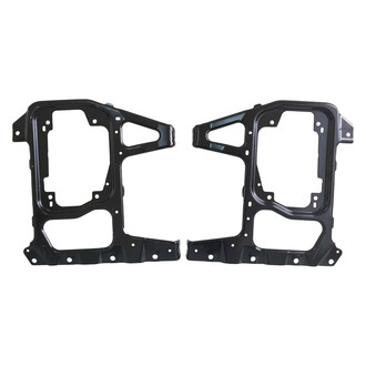 Sherman® - Front Inner Driver and Passenger Side Bumper Bracket Set (CAPA Certified)