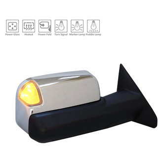 Sherman® - Passenger Side Power View Mirror (Heated, Foldaway) (Standard Line)