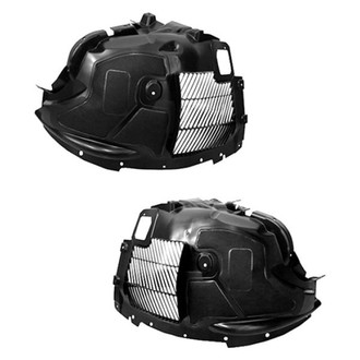 Sherman® - Front Driver and Passenger Side Fender Liner Front Section Set (Value Line)