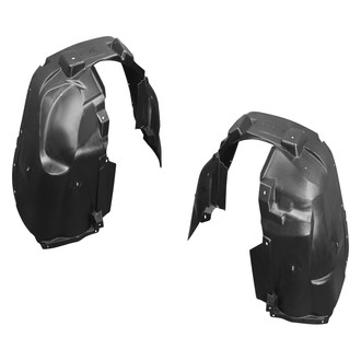 Sherman® - Front Driver and Passenger Side Fender Liner Set (CAPA Certified)