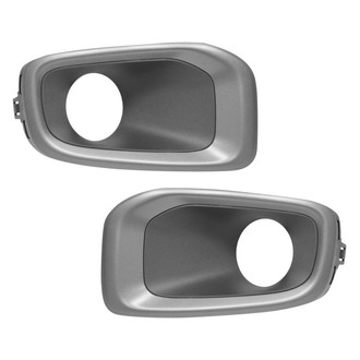 Sherman® - Front Driver and Passenger Side Fog Light Bezel Set (Value Line)