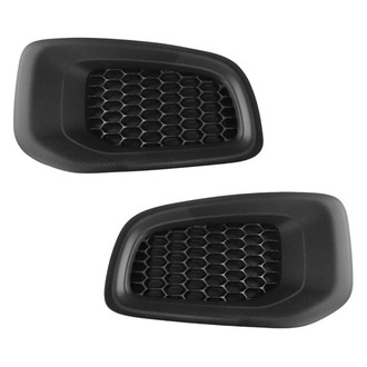 Sherman® - Front Outer Driver and Passenger Side Fog Light Cover Set (Value Line)