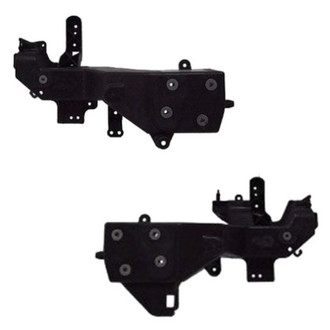 Sherman® - Driver and Passenger Side Headlight Bracket Set (Value Line)