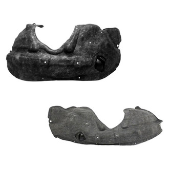 Sherman® - Front Driver and Passenger Side Fender Liner Set (CAPA Certified)
