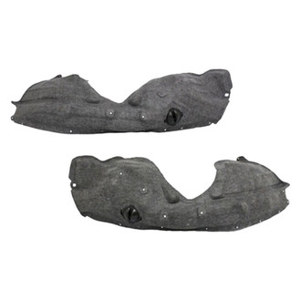 Sherman® - Front Driver and Passenger Side Fender Liner Set (CAPA Certified)