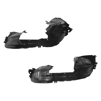 Sherman® - Front Driver and Passenger Side Fender Liner Set (Value Line)