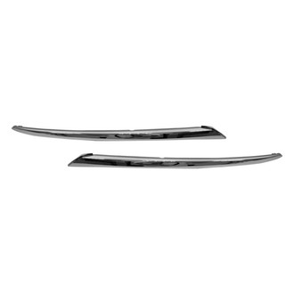 Sherman® - Front Outer Driver and Passenger Side Bumper Cover Molding Set (Value Line)