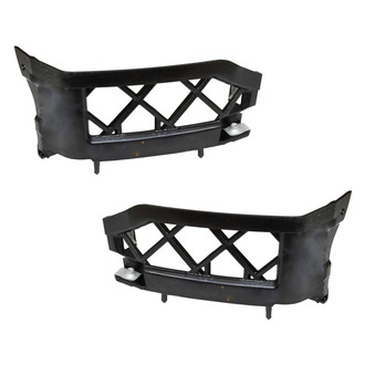 Sherman® - Front Outer Driver and Passenger Side Bumper Cover Bracket Set (Value Line)