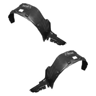 Sherman® - Front Driver and Passenger Side Fender Liner Set (Value Line)