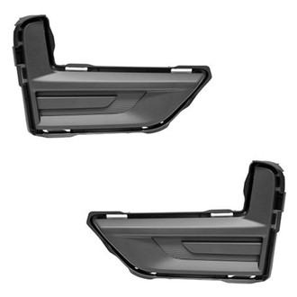 Sherman® - Front Driver and Passenger Side Fog Light Cover Set (Value Line)