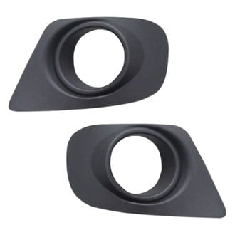 Sherman® - Front Driver and Passenger Side Fog Light Bezel Set (Value Line)