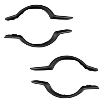 Sherman® - Front Driver and Passenger Side Fog Light Bezel Set (Value Line)