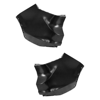 Sherman® - Rear Upper Driver and Passenger Side Bumper End Set (CAPA Certified)