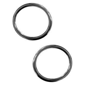 Sherman® - Front Driver and Passenger Side Fog Light Trim Set (Value Line)