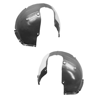 Sherman® - Front Driver and Passenger Side Fender Liner Set (CAPA Certified)