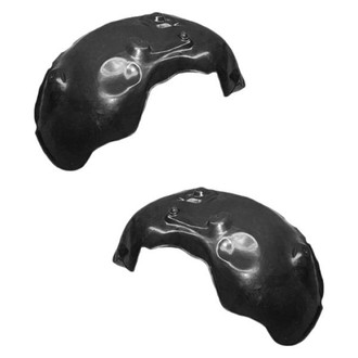 Sherman® - Front Driver and Passenger Side Fender Liner Set (Value Line)