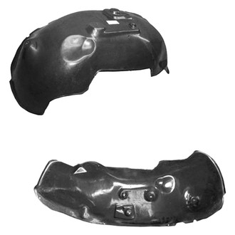 Sherman® - Front Driver and Passenger Side Fender Liner Set (CAPA Certified)