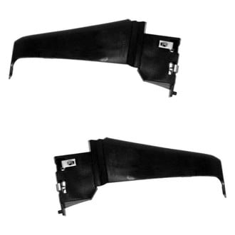 Sherman® - Front Driver and Passenger Side Bumper Face Bar Bracket Set (Value Line)