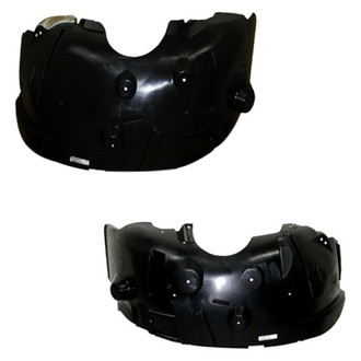 Sherman® - Front Driver and Passenger Side Fender Liner Set (Value Line)