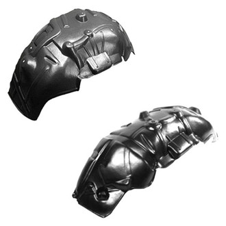Sherman® - Front Driver and Passenger Side Fender Liner Set (Value Line)