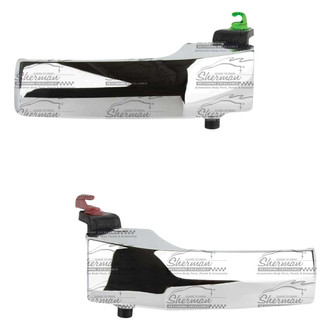 Sherman® - Rear Driver and Passenger Side Interior Door Handle Set (Value Line)