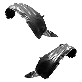 Sherman® - Front Driver and Passenger Side Fender Liner Set (Value Line)