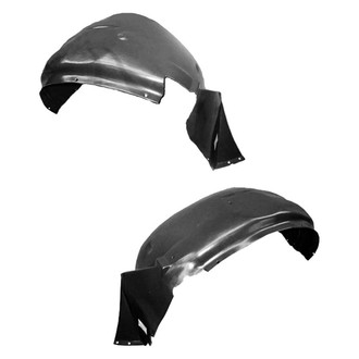 Sherman® - Front Driver and Passenger Side Fender Liner Set (Value Line)